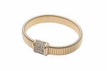 Load image into Gallery viewer, Christian Dior クリスチャンディオール ラインストーン ブレスレット ゴールド 21.3g アクセサリー ジュエリー 美品 中古 N45317