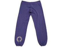 Load image into Gallery viewer, CHROME HEARTS クロムハーツ パンツ スウェットパンツ S スポーツパンツ ブルー 青 ホースシュー 中古 45308