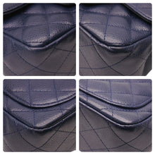 Load image into Gallery viewer, CHANEL シャネル ミニマトラッセ ネイビー キャビアスキン 15番台 ショルダーバッグ 美品 中古 45326