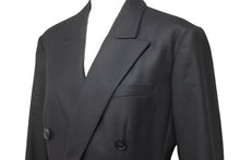 Load image into Gallery viewer, Christian Dior クリスチャンディオール テーラードジャケット 4H21200A1120 ブラック ウール サイズ36 美品 中古 45363