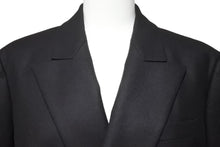 Load image into Gallery viewer, Christian Dior クリスチャンディオール テーラードジャケット 4H21200A1120 ブラック ウール サイズ36 美品 中古 45363
