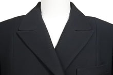 Load image into Gallery viewer, Christian Dior クリスチャンディオール コート シルク ウール 7E2180A1166 ブラック サイズ34 中古 45369