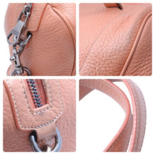 Load image into Gallery viewer, LOEWE ロエベ フスタ25 2WAY トートバッグ ロングショルダーバッグ 2WAY 斜めがけバッグ ピンク レザー シルバー 美品 中古 45389
