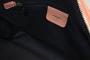 LOEWE ロエベ フスタ25 2WAY トートバッグ ロングショルダーバッグ 2WAY 斜めがけバッグ ピンク レザー シルバー 美品 中古 45389