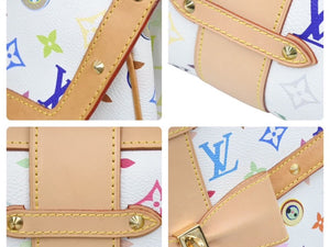 ルイ ヴィトン モノグラムマルチカラー サック レトロGM ブロン アイ ラブ モノグラム Eye Love You M92053 美品 中古 45416