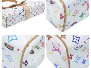 ルイ ヴィトン モノグラムマルチカラー サック レトロGM ブロン アイ ラブ モノグラム Eye Love You M92053 美品 中古 45416