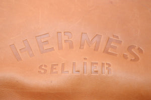 HERMES エルメス アリーヌGM バレニア ショルダーバッグ マルジェラ期 □C刻印 スイフト ブラウン ゴールド金具 良品 中古 45420