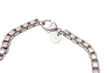 Load image into Gallery viewer, TIFFANY&amp;CO ティファニー ベネチアン ブレスレット アクセサリー スクエアリング レディース シルバー925 14.0g 美品 中古 45451