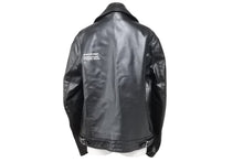 Load image into Gallery viewer, ルイスレザー×モンクレール×フラグメントデザイン DWAYNE CYCLONE GUIBBOTTO ブラック レザー 美品 中古 サイズ3 45489