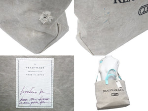 READYMADE レディメイド Weekend 2WAY ショルダー ハンドバッグ カバン テイファニー色 グレー 45490