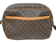 Load image into Gallery viewer, Louis Vuitton ルイヴィトン リポーター GM ショルダーバッグ 斜め掛け モノグラム M45252 ブラウン ゴールド 美品 中古 45491