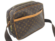 Load image into Gallery viewer, Louis Vuitton ルイヴィトン リポーター GM ショルダーバッグ 斜め掛け モノグラム M45252 ブラウン ゴールド 美品 中古 45491