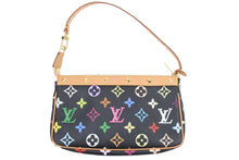画像をギャラリービューアに読み込む, 極美品 LouisVuitton ルイヴィトン ハンドバッグ アクセソワール 村上隆 M92648 SL0098 ブラック マルチカラー ゴールド 中古 45515