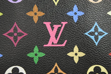 画像をギャラリービューアに読み込む, 極美品 LouisVuitton ルイヴィトン ハンドバッグ アクセソワール 村上隆 M92648 SL0098 ブラック マルチカラー ゴールド 中古 45515