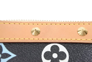 極美品 LouisVuitton ルイヴィトン ハンドバッグ アクセソワール 村上隆 M92648 SL0098 ブラック マルチカラー ゴールド 中古 45515
