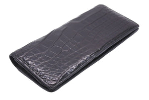 GUCCI グッチ ファスナー長財布 ロングウォレット レザー シルバー金具 368184 ブラック 良品 中古 45519
