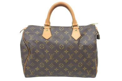 Louis Vuitton ルイヴィトン スピーディ30 ボストンバッグ ハンドバッグ M41526 SP0936 モノグラム ブラウン 良品 中古 45528