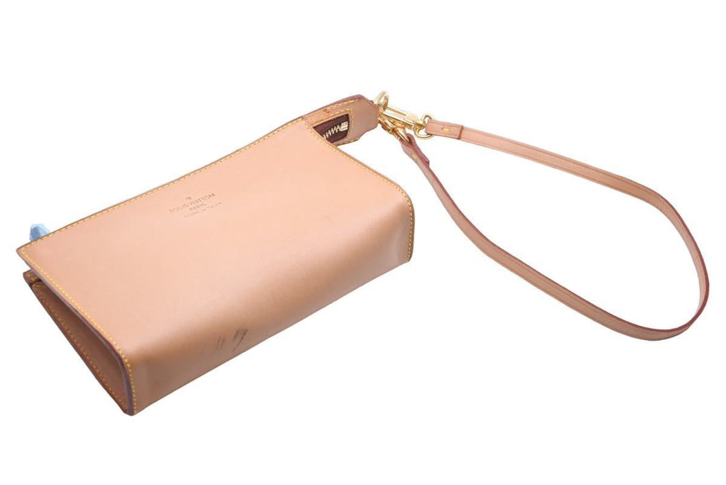 極美品 ルイヴィトン LOUIS VUITTON - ヌメ革 ライトブラウン カバ・アンブルPM 中古 45534