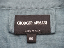 Load image into Gallery viewer, GIORGIO ARMANI ジョルジオアルマーニ カーディガン ニット トップス LSM02MLS01M ウール ブルー サイズ50 美品 中古 45563