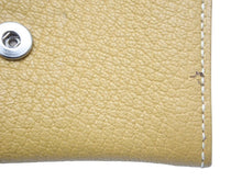 Load image into Gallery viewer, HERMES エルメス べアンミニ シェブル 財布 コンパクトウォレット コインケース カードケース □L 黄色 中古 45574