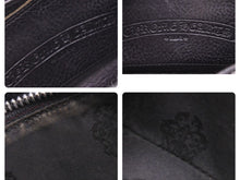 Load image into Gallery viewer, CHROME HEARTS クロムハーツ 3セメタリークロス ラウンドジップ レザーウォレット クロスパッチ 財布 良品 中古 45576