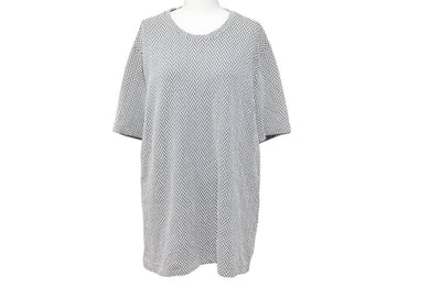 GIORGIO ARMANI ジョルジオアルマーニ ニット半袖シャツ NSM31J NSHDJ ビスコース ポリアミド エラスタン サイズ56 美品 中古 45583