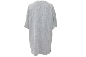 GIORGIO ARMANI ジョルジオアルマーニ ニット半袖シャツ NSM31J NSHDJ ビスコース ポリアミド エラスタン サイズ56 美品 中古 45583
