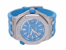 Load image into Gallery viewer, 極美品 オーデマピゲ AUDEMARS PIGUET オフショアダイバー ターコイズ 銀座限定 15710ST.OO.A032CA 中古 腕時計 45612