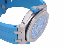 Load image into Gallery viewer, 極美品 オーデマピゲ AUDEMARS PIGUET オフショアダイバー ターコイズ 銀座限定 15710ST.OO.A032CA 中古 腕時計 45612