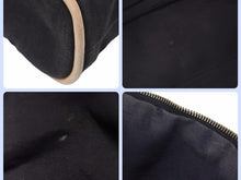 Load image into Gallery viewer, Hermes エルメス ボリード ポーチ キャンバス メイクポーチ ケース 小物入れ ブラック 中古 45620