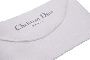 Christian Dior クリスチャンディオール バングル ロゴ ラインストーン ブラック レッド アクセサリー 小物 美品 中古 45625