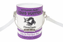 Load image into Gallery viewer, 新品同様 ルイヴィトン LOUIS VUITTON ペイントカン M81591 ハンドバッグ 2way モノグラム パープル 中古 45635