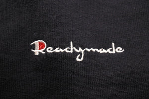 READYMADE レディメイド 20AW CHAMPION スウェットパンツ ボトムス ワンポイントロゴ ブラック コットン サイズM 良品 中古 45682