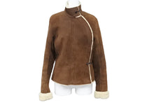 Load image into Gallery viewer, ジャケット コート HERMES エルメス ムートン ショートジャケット ゴルチエ期 表記サイズ 38 美品 中古45685