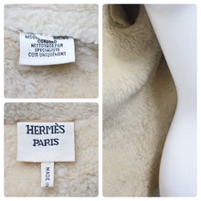 Load image into Gallery viewer, ジャケット コート HERMES エルメス ムートン ショートジャケット ゴルチエ期 表記サイズ 38 美品 中古45685