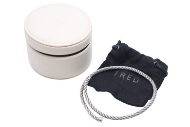 FRED フレッド ブレスレット フォース10 S17 ケーブル LM用 アクセサリー 装飾品 スチール シルバー 美品 中古 45707