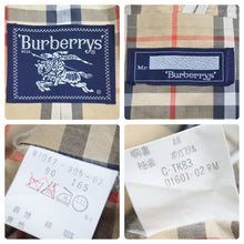 画像をギャラリービューアに読み込む, BURBERRY バーバリー トレンチコート コート ベージュ ノヴァチェック チェック ヴィンテージ 中古 45776 