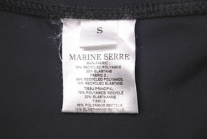 今期 マリーンセル Marine Serre Crescent Moon レギンス ブラック ベージュ Sサイズ 美品 中古 45807