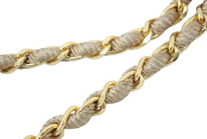 CHANEL シャネル ヴィンテージ マトラッセショルダーバッグ ココマーク 00番台 ベージュ ゴールド金具 良好 中古 45840