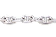 Load image into Gallery viewer, HERMES エルメス シェーヌダンクル 15コマ ブレスレット 55.9g MM シルバー 925 アクセサリー 美品 中古 45856