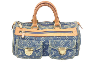 LOUIS VUITTON ルイヴィトン ハンドバッグ ネオスピーディ モノグラムデニム デニム M95019 中古 45865