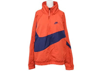 Load image into Gallery viewer, NIKE ナイキ アノラックパーカー トップス ロゴ SP180712SIV ナイロン レッド ネイビー ベトナム製 サイズS 良品 中古 45878