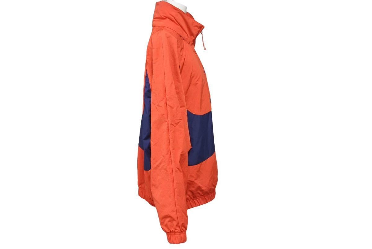 NIKE ナイキ アノラックパーカー トップス ロゴ SP180712SIV ナイロン レッド ネイビー ベトナム製 サイズS 良品 中古 ...