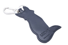 Load image into Gallery viewer, LOEWE ロエベ レザー キツネ 動物 ストラップ チャーム オレンジ ホワイト 美品 中古 45912 正