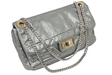 Load image into Gallery viewer, CHANEL シャネル 2.55ライン チェーン ショルダーバッグ ロゴ パンチング Wチェーン 鞄 ゴールド 11番台 中古 45924