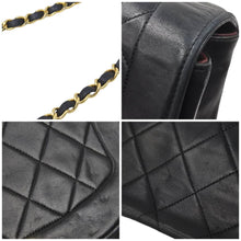 Load image into Gallery viewer, シャネル CHANEL ダイアナ 25 マトラッセ チェーン ショルダー バッグ レザー ブラック 良品 中古 45929