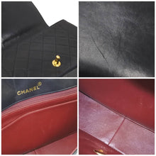 Load image into Gallery viewer, シャネル CHANEL ダイアナ 25 マトラッセ チェーン ショルダー バッグ レザー ブラック 良品 中古 45929