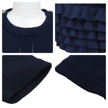 Load image into Gallery viewer, 未使用 CHANEL シャネル セットアップ P70314K10008 P70317K10008 ネイビー シルバー金具 サイズ38 中古 45942
