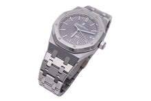 Load image into Gallery viewer, オーデマ・ピゲ AUDEMARS PIGUET ロイヤルオーク オートマティック 15450ST.OO.1256ST.02 グレー文字盤 美品 中古 45951