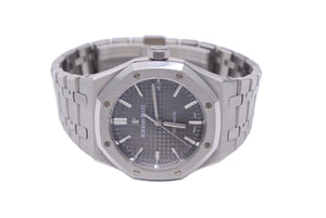 オーデマ・ピゲ AUDEMARS PIGUET ロイヤルオーク オートマティック 15450ST.OO.1256ST.02 グレー文字盤 美品 中古 45951